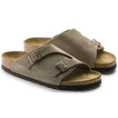 Zurich taupe -suede leather calz.s
