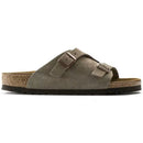 Zurich taupe -suede leather calz.s
