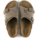 Zurich taupe -suede leather calz.s