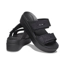 Crocs brooklyn sandal low wedge w