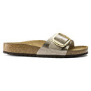 Madrid big buckle graceful taupe, birko flor
