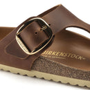 Gizeh big buckle cognac, oiled leather