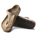 Gizeh plantare morbido pelle nubuck - sandcastle