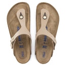 Gizeh plantare morbido pelle nubuck - sandcastle