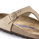 Gizeh plantare morbido pelle nubuck - sandcastle