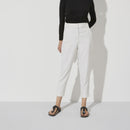 Gizeh braided black oiled leather calzata normale