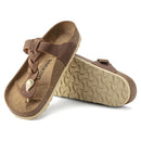 Gizeh braided cognac, oiled leather