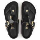 Gizeh big buckle pelle naturale vernice - high shine black calz.n