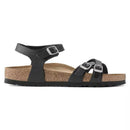 Kumba black, waxy leather