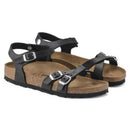 Kumba black, waxy leather