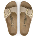 Madrid big buckle sandcastle, nubuck leather