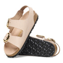 Milano big buckle , natural leather