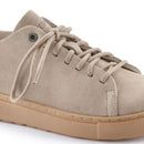 Bend low decon pelle nubuck - gray taupe calz.n