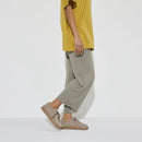 Bend low decon pelle nubuck - gray taupe calz.n
