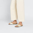 Madrid big buckle pelle naturale vernice - high-shine ecru calz.s