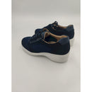 Scarpa con zeppa e cerniera