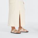Arizona big buckle hex shine new beige,natural lea