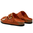 Arizona big buckle oiled leather calzata stretta