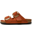 Arizona big buckle oiled leather calzata stretta