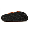 Arizona big buckle oiled leather calzata stretta