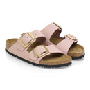 Arizona big buckle soft pink, nubuck leather