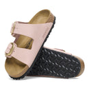 Arizona big buckle soft pink, nubuck leather
