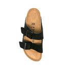 Arizona black, suede leather - calz. s