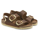 Milano big buckle , oiled leather