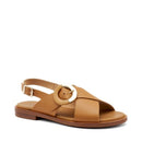 Sandalo a incrocio con fibbia