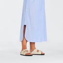 Arizona ecru, nubuck leather - calz. s