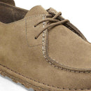 Utti lace n gray taupe, suede leather