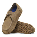 Utti lace n gray taupe, suede leather