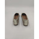 Ballerina in pelle intrecciata