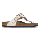 Gizeh flowers light rose, natural leather