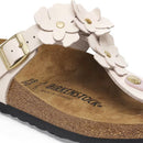 Gizeh flowers light rose, natural leather