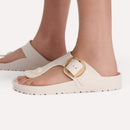 Gizeh big buckle eva eggshell, eva