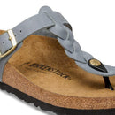 Gizeh braided basalt gray, oiled leather