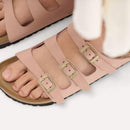 Florida soft pink, nubuck leather