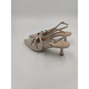 Slingback in vernice a punta con 3 cinturini