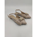 Slingback con borchie