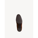 Stivaletto in pelle con cinturino