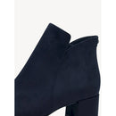 Stivaletto in camoscio con tacco