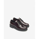 Stringate donna in pelle