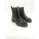 Mosca chelsea in pelle f.do carroarmato con cerniera