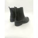 Mosca chelsea in pelle f.do carroarmato con cerniera