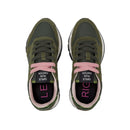 Sneaker ally solid in nylon e suede