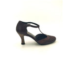 Decolte a t con tacco rocchetto