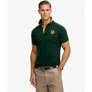 Pique monogram polo