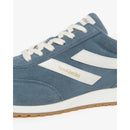 Sneakers da donna in pelle scamosciata, pelle e materiali tecnici