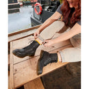 stivali stringati 1460 pascal in pelle virginia